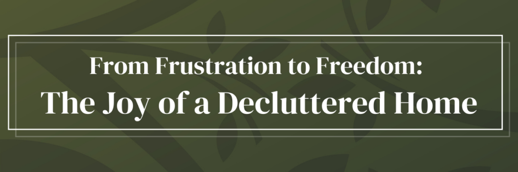 From Frustration to Freedom