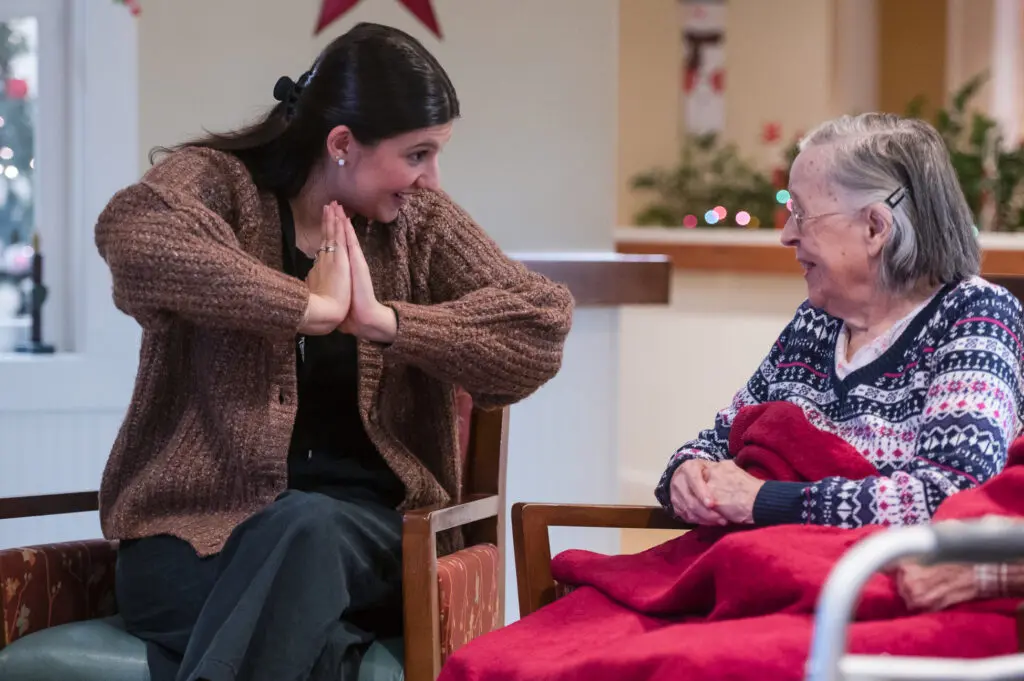 Residents of our senior Respite Care communities receive person-centered care.