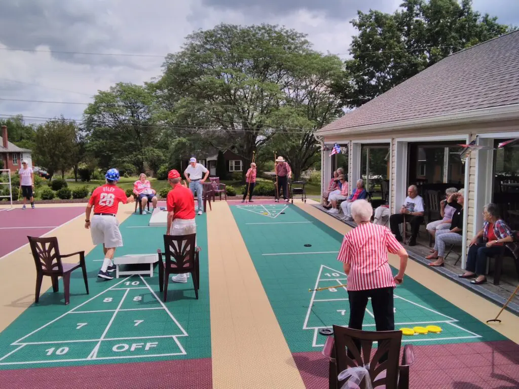 Activity area for senior residents of Souderton Mennonite Homes’ senior living community
