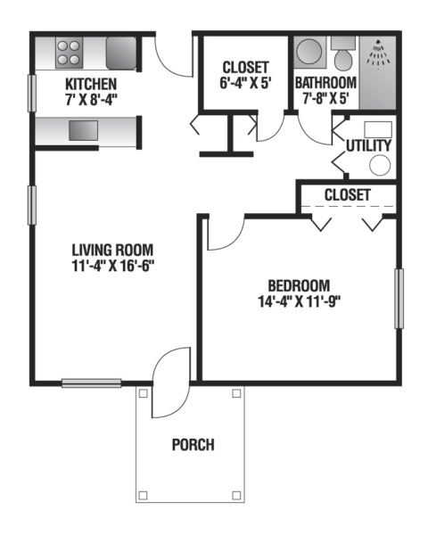 DW – Cottage – Two Bedroom A