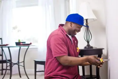 Living Branches team members maintain Personal Care residences to keep them safe from hazards