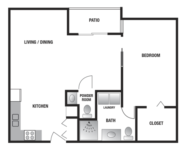 souderton apt onebrDeluxe