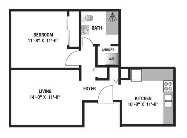 souderton cottage onebr