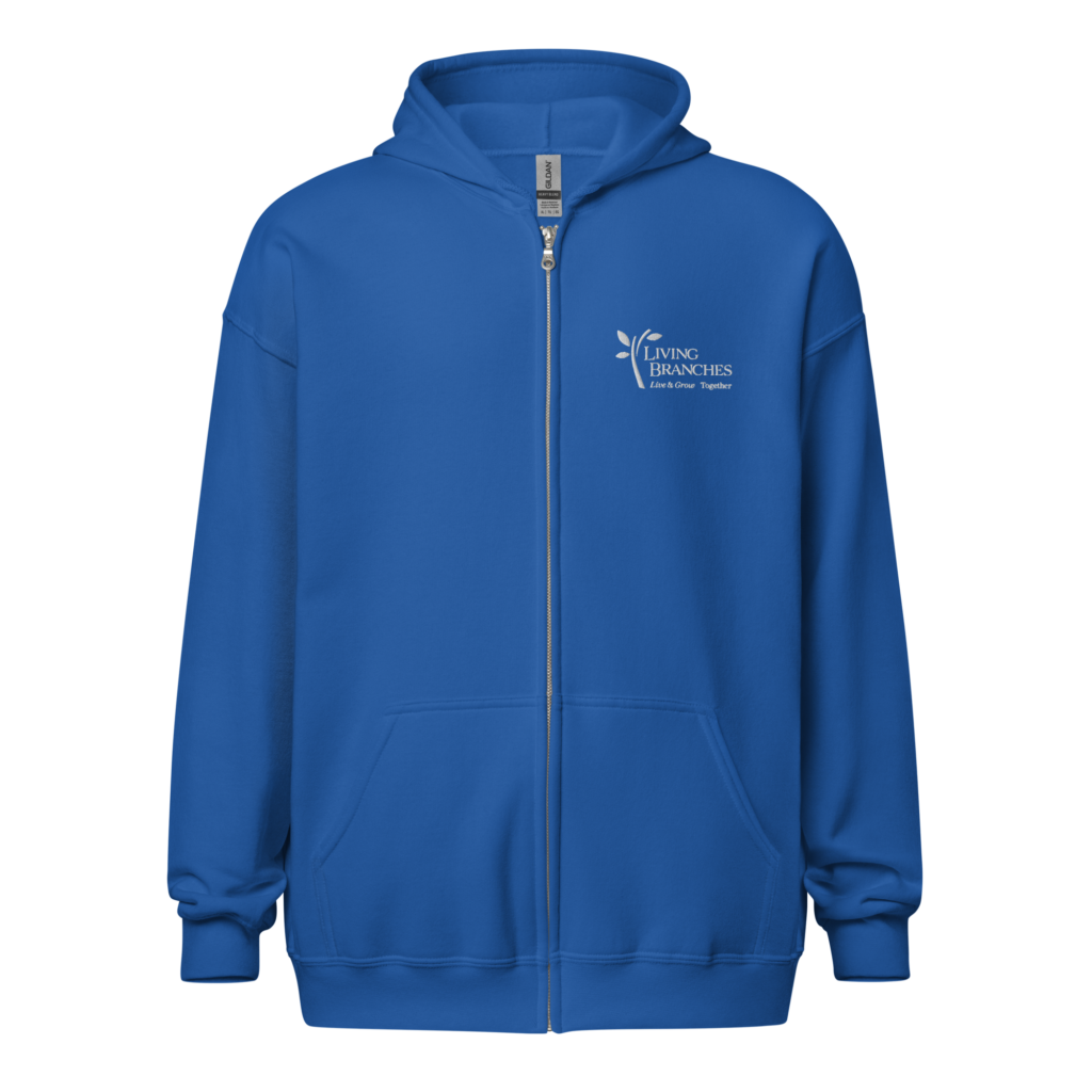 unisex heavy blend zip hoodie royal front 66c898921903f