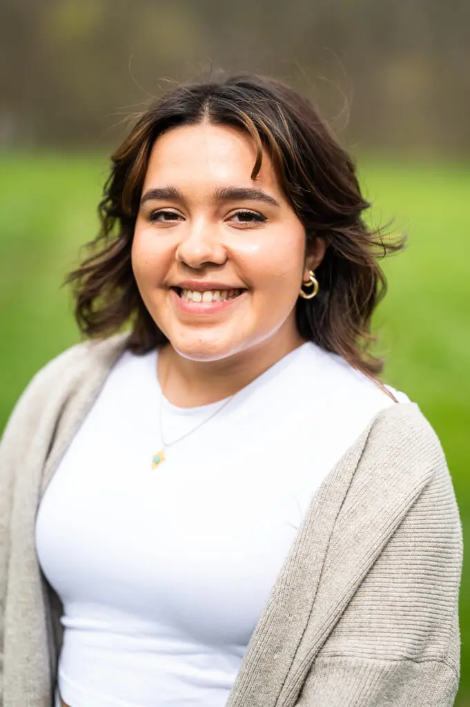 Julie Vasquez, art therapy intern at The Willows of Living Branches, a Personal Care home in Hatfield, PA