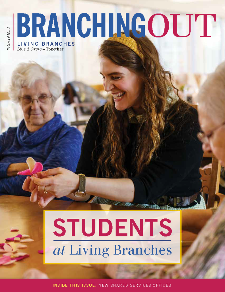 Students at Living Branches