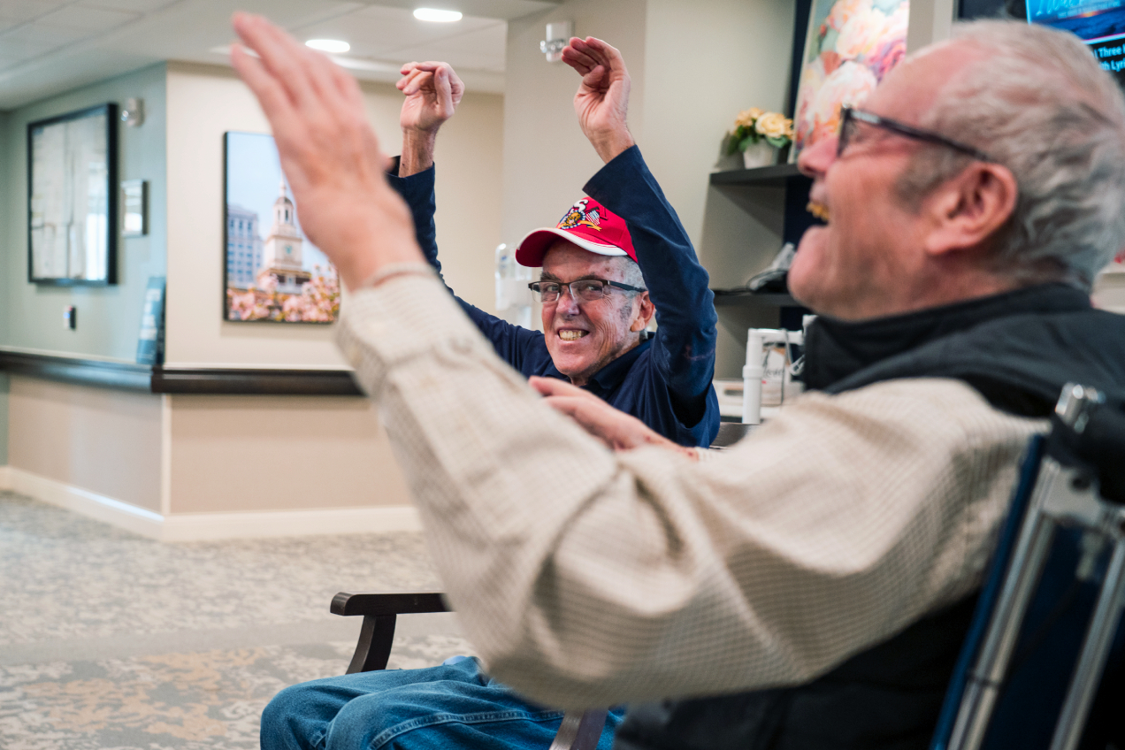 The Question Most Families Don’t Ask When Touring Memory Care 1 Dock Woods Exercise Group
