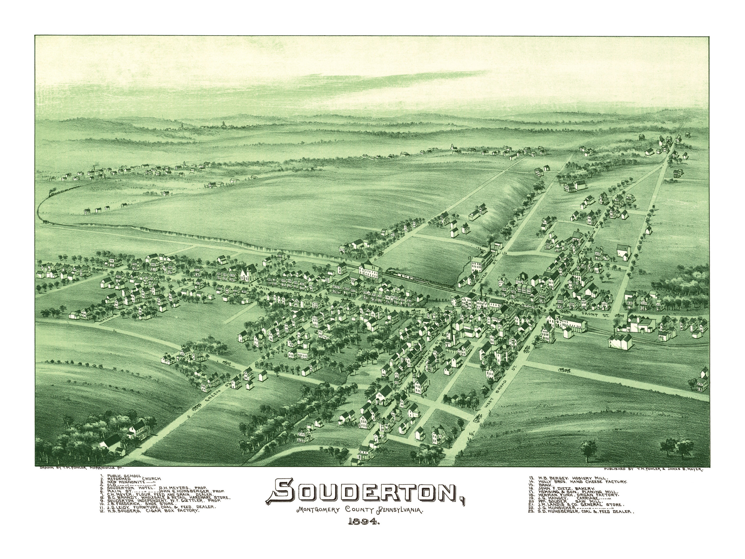 The Early History of Souderton
