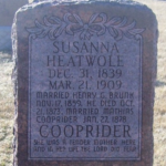 Susanna Heatwole Brunk Cooprider