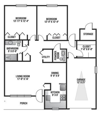 Floor Plans - Living Branches